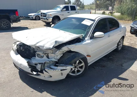 2004 Jaguar X-Type 2.5 из США, поврежденный, VIN SAJEB52D04XE07623